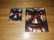 Saw Playstation 3 Ps3 New Game W/ Brady Games Strategy Guide Jigsaw Video Game
