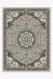 275' x 365' | Machine Washable Runner Rug | Kid & Pet Friendly | Indoor Rug | Sima Sage Rug | Ruggable
