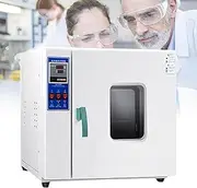 Laboratory Vacuum Drying Oven, Horizontal Electric Heating Blast Drying Oven, Forced Air Convection, RT+50°C～280°C, Suitable for Industrial and Scientific Use(15.6 L)