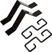 Rain Chain Hook Set in Metal Gutter Adapter Quick Install for Rain Chain Accessory
