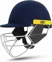 DSC Scud Cricket Helmet | for Men & Boys | Fixed Spring Steel Grill | Adjustable Back Support Strap | Removable and Washable Sweatband | Lightweight