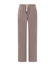 Palm Angels Logo Embroidered Drawstring Pants IT46 Gray