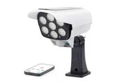 77 LED Solar Lights Motion Sensor Outdoor Garden PIR Dummy Camera Security Lights Remote Waterproof