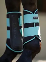 LeMieux Grafter Brushing Boots - Lagoon