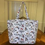 NWT Vera Bradley Grand Tote Merry Mischief Snow Day