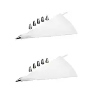 2x 8pc Mastercraft Cotton Icing Bag Starter Set Cupcake Decorating Accessory