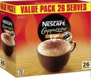 Menu Cappuccino Strong Coffee Sachets 26-Pack, Nescafe