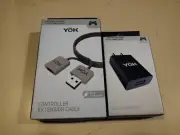 YOK Controller Extension Cable & USB AC Adapter LOT for PlayStation Classic NEW