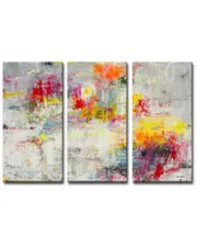Ready2HangArt Day in the Sun 3pc Wrapped Canvas Wall Art by Norman Wyatt