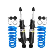 Front Webco Shock Absorbers Raised Springs for MITSUBISHI CHALLENGER 4WD PB