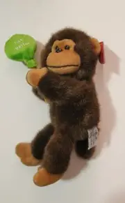 RUSS FEEL BETTER MONKEY PLUSH STUFFED ANIMAL DOLL GIFT SOFTIES BALLOON CUTE