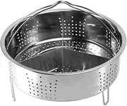 [CeaHoify] 3Pcs/Set Pressure Cooker Accessories Stainless Steel Steam Basket with Egg Steamer Rack, Divider for Kitchen Cooking