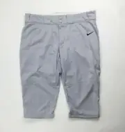 Nike Stock All Out 3/4 Softball Pant Women's XXL Grey 553208