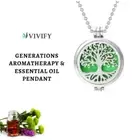 Essential Oil Pendant Locket Necklace Diffuser Jewelry for Perfume Aromatherapy