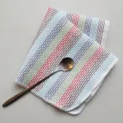 4Pcs Lint-Free Dish Cloth Cotton Cleaning Rag Kitchenware Tea Towels Tableware