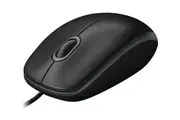 LOGITECH B100 Optical USB Mouse 800dpi for PC Laptop Mac Tux Full Size Comfort smooth mover 3yr wty