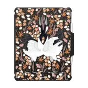 iPad Air 13-inch (M2/M3) Impact Folio Case Japanese Cranes