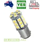 12V BA15D LED LIGHT GLOBE WARM WHITE 27 SMD 5050 Caravan Car Auto 1142