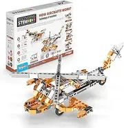 [Engino] Discovering Stem How Aircrafts Work Technology of Machines Building Block 139-Pieces Set