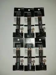 CoverGirl Easy Breezy Brow Fill + Define Twin Eye Pencil 505 Rich Brown - 6 Pks