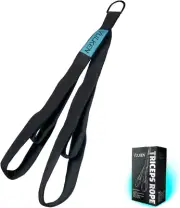 Tricep Rope Cable Attachment Dual Lengths In One 28.7 Inch 22 Inch Black