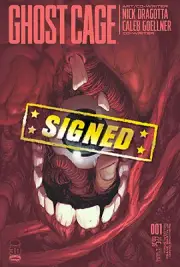 Ghost Cage #1 Midtown Excl Nick Dragotta Variant Cover Signed By Nick Dragotta