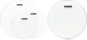 Evans G2 Coated 3-piece Tom Pack - 10/12/16 inch + Evans B12G1 Value Bundle