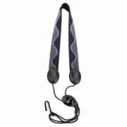 Rico Fabric Tenor/Baritone Saxophone Strap with Metal Hook, Jazz Wave NEW!