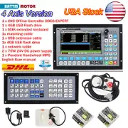 『US』4 AXIS CNC DDCS Expert Controller Offline Standalone PLC Control System+MPG