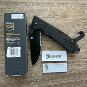 Gerber Hinderer rescue firefighter, paramedic knife/multi tool. Brand new in box