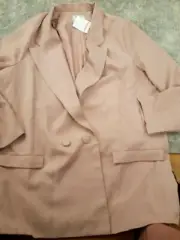 Simply Be Ladies Jacket. Rose. Oversized. Size 18