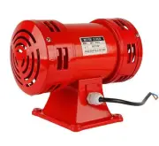 Base Mount Air Raid Siren, 120dB Electric Emergency Safety Alarm, Motor Drive...