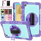 For Samsung Galaxy Tab A9+ S6 Lite A8 Shockproof Tablet Case Rubber Stand Cover