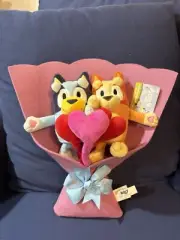 BLUEY & BINGO Plush Bouquet Valentine’s Day 2025 NEW