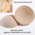Bra Insert Pad Soft Swimsuit Padding Inserts Round Sponge Push Up Pads Set