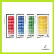 Microscope Slide Collection of Insect Animal and Plant Specimens Biology 48 pack
