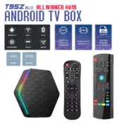 Android 12.0 T95Z Plus HD 6K Quad Core 64-bit 32GB BT WiFi TV Box 2024 Upgraded