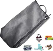 [Generic] Zip Pouches for Organizing,Mesh Storage Bags with Zipper - Dustproof Large Pouch Storage Organizer, Tote for Sneaker Clothes Travel Accessories, Beach Pool Business Trip
