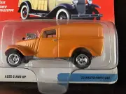 2002 JOHNNY LIGHTNING - CUSTOM WOODYS & PANELS - 1933 '33 WILLYS PANEL VAN