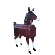 Unique Chicken Cow Horse Mailbox Outside Weatherproof Post Box Ornament Outdoor Garden Yard Decor