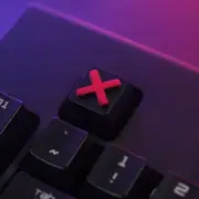 1 Piece Zinc Aluminum Alloy Custom Gaming Keycap Red Gold Silver X Key Cap