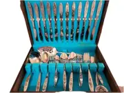 VTG 1960s 60pc Oneida Community MY ROSE Stainless Teaspoons Betty Crocker