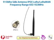 915MHz 5dbi Antenna IPEX Meshtastic LoRa SMA Male + IPEX cable