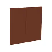 Kaboodle 600mm Paprika Modern Medium Rangehood Door - 2PK