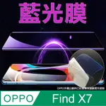 [太極定位柔韌膜 OPPO FIND X7 手機螢幕保護貼 (降藍光膜)