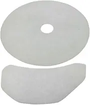 [EXHUMKY] 2Pcs Dryer Filter Kit Replacement Exhaust Air Intake Filters for Optimal Airflow Fits Dryers Easy Installation Ensures Clean Hygienic Drying Process