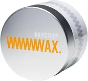 Hairstory Wax For Men and Women, 1.75oz, High Hold and Matte Finish, Workable Styling for Short or Long Hair, Ultra-Sleek Sculpting without the Shine, Natural Ingredients