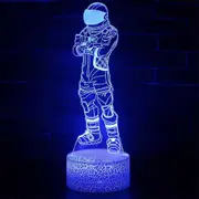 Fortnite 3D LED Night Light Lamp 7 Colours Changing Home Room Table Decorations Touch Control Gamer Gift