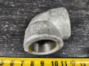 2" USA Anvil 90° Elbow Galvanized Mall. Iron Class 3000 Female NPT 0311501605