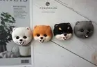 Pomeranian Car Vent clip, car air freshener, car accessories, Car Diffuser